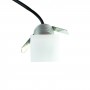 Faretto LED 1W Quadrato, chip Epistar High Lumen, 12-24Vdc,angolo 180°, IP65, dim. 36x36x39mm foro 27mm – SERIE PRO