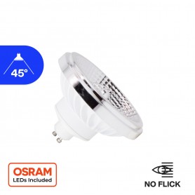 Lampada AR111 NO FLICK 15W, 45°, Bianca - OSRAM LED