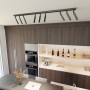 Plafoniera Orientabile IVI 9 Black da soffitto e parete