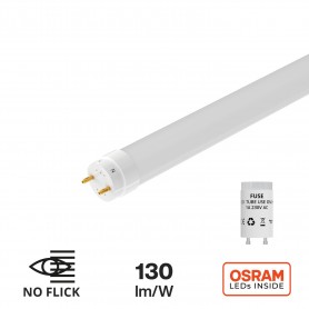 Tubo LED 9W 60cm 130lm/W - OSRAM - Starter Incluso