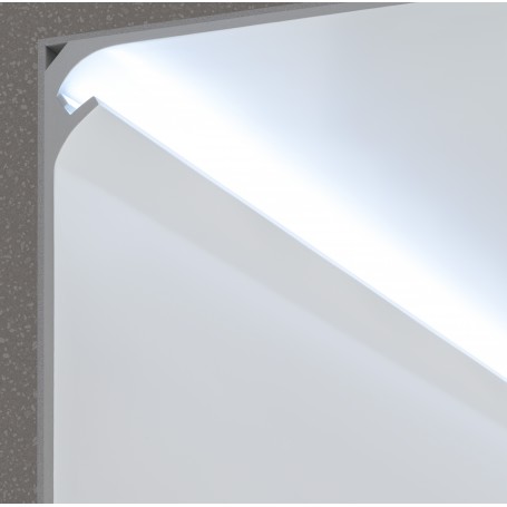 Cornice Pitturabile per Illuminazione diffusa per Strisce LED